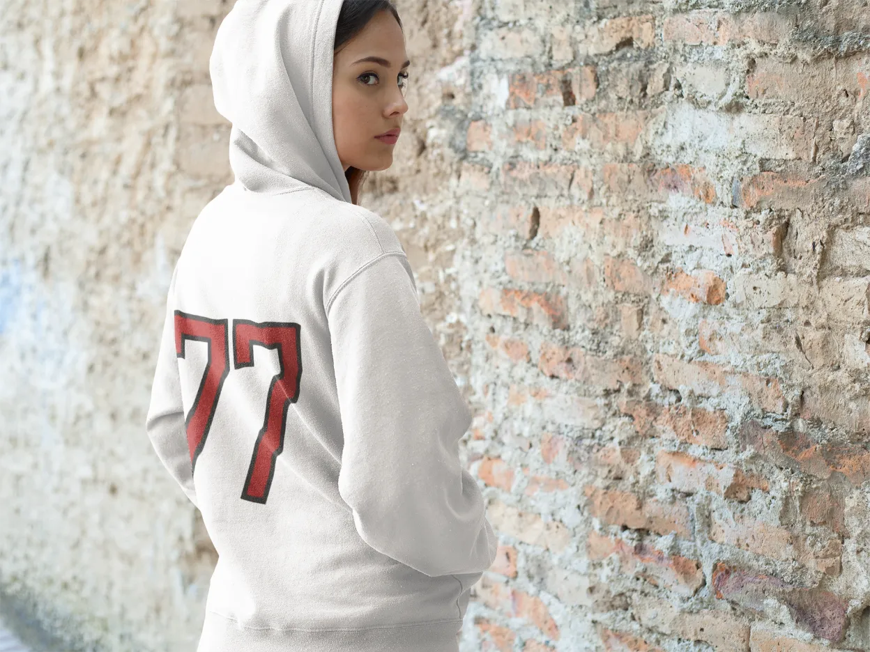 Sombr I Barely Know Her 77 Zipper Hoodie - Image 2