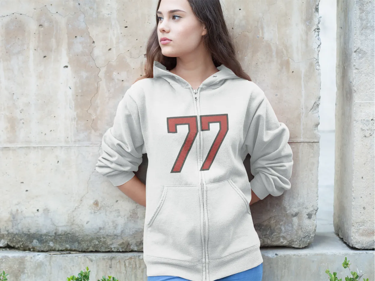 Sombr I Barely Know Her 77 Zipper Hoodie