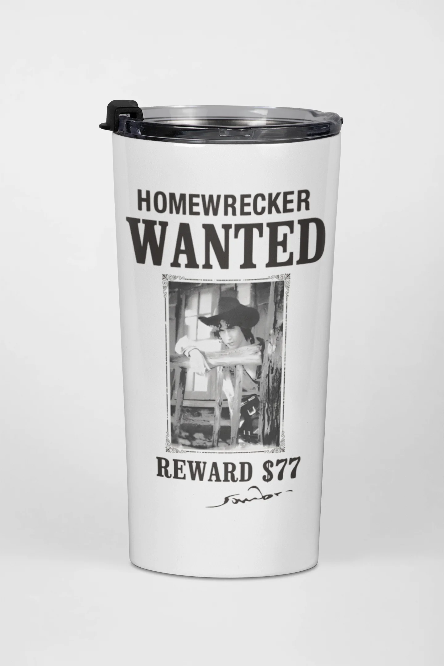 Homewrecker Wanted Water Bottle