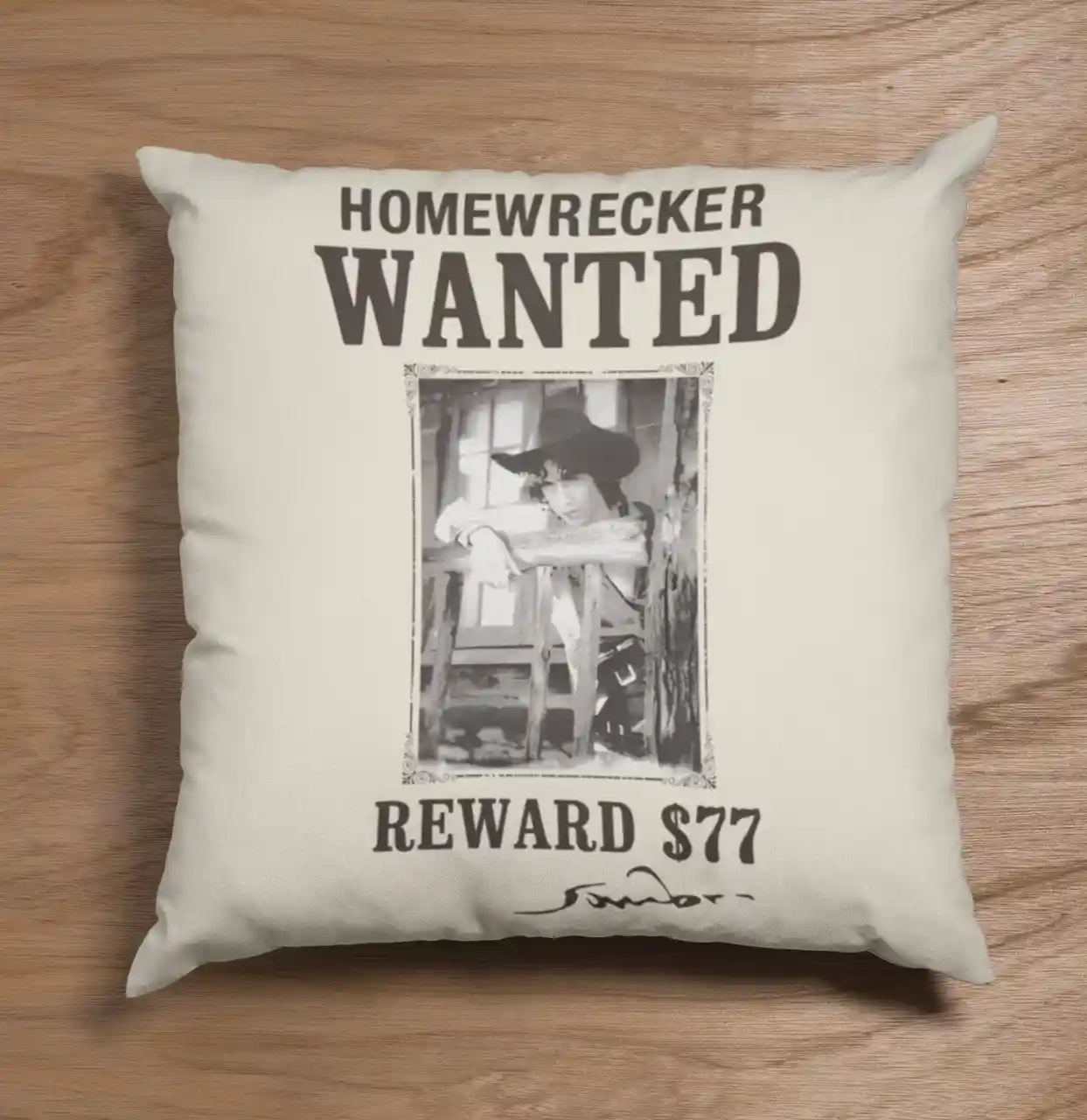 Homewrecker Wanted Pillow Case