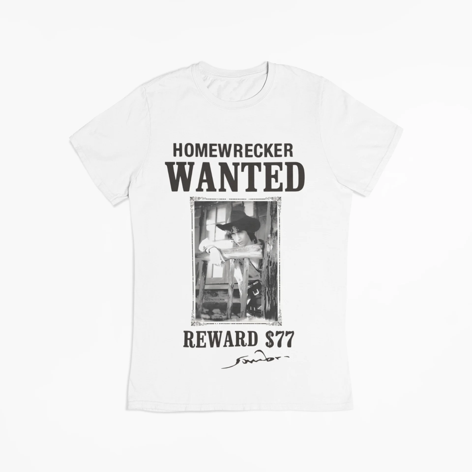 Homewrecker Wanted t-shirt